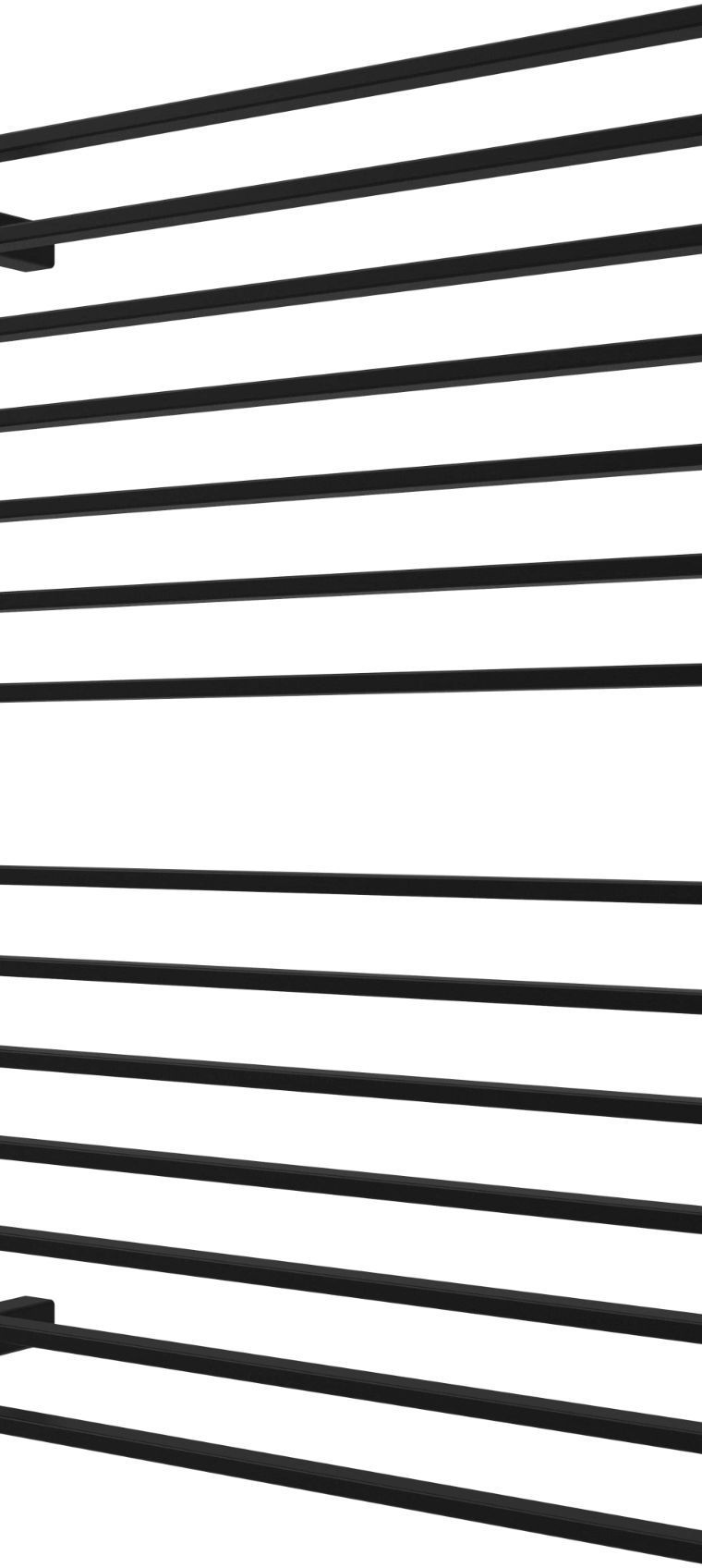 Instal Projekt Piko grzejnik łazienkowy dekoracyjny 72,9x53 cm czarny mat PIK-50/70C31