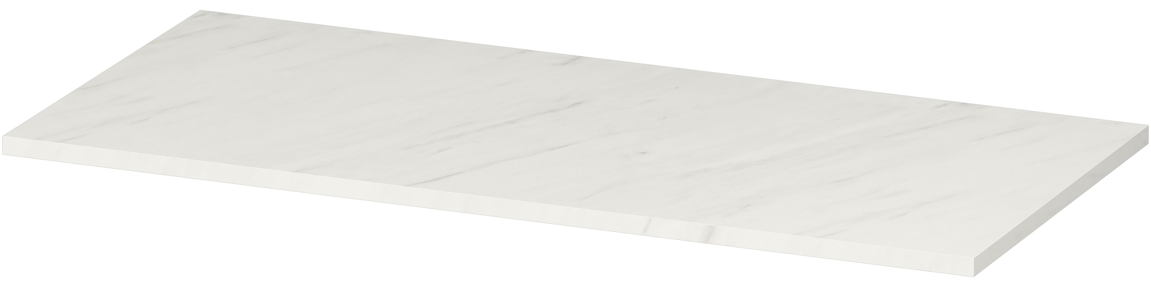 Cersanit Larga blat 100 cm biały marmur S932-052
