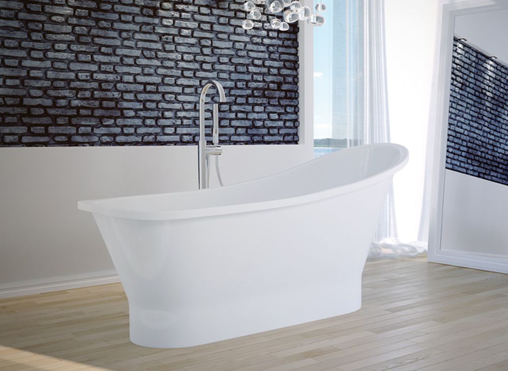 Besco Gloria wanna wolnostojąca 160x68 cm biała #WMD-160-GLC