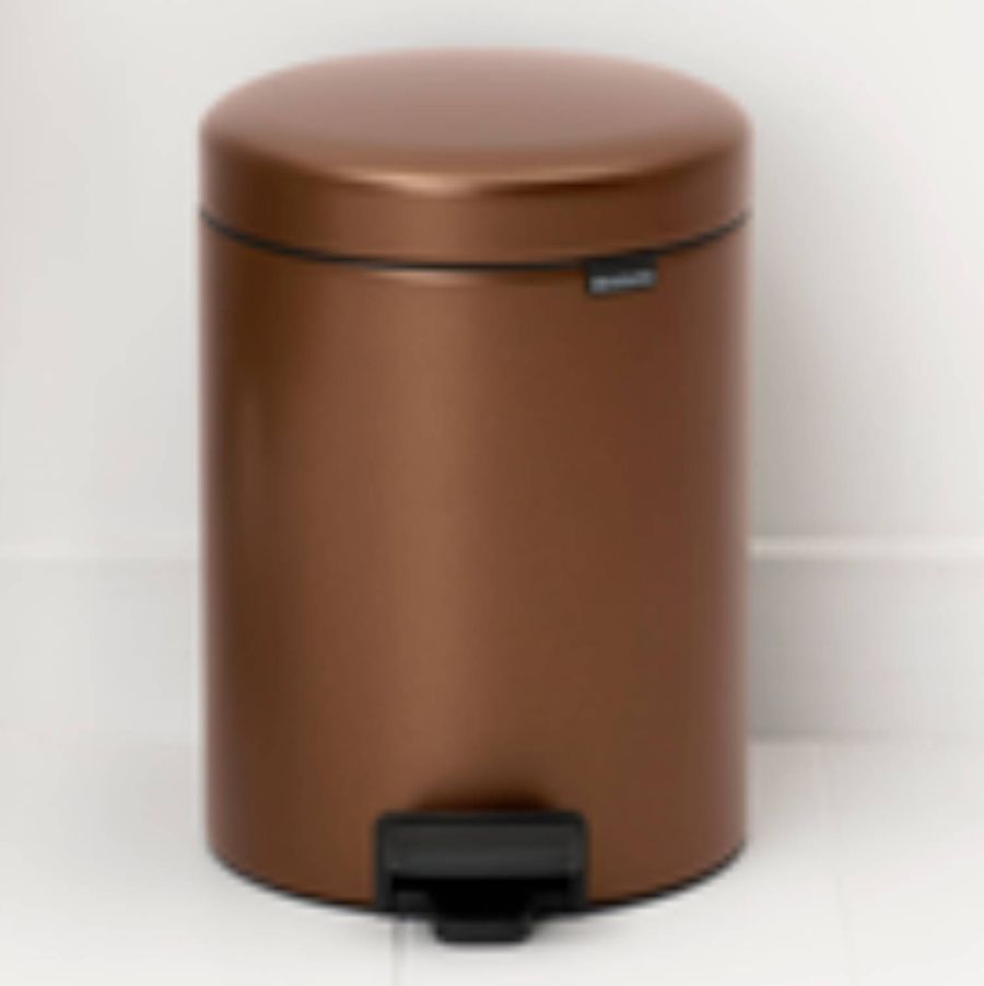 Brabantia NewIcon kosz na śmieci 5 l Warm Bronze 255229 - Wysyłka w 24h