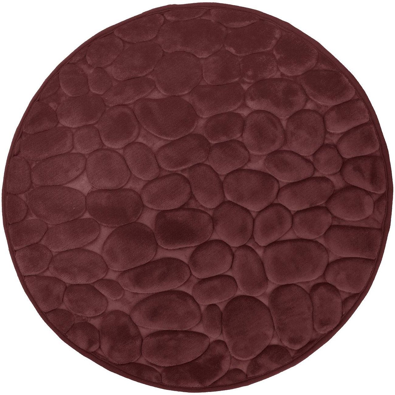 Duschy Bellarina dywanik łazienkowy 60 cm okrągły kasztanowy 767-89 - Wysyłka w 24h