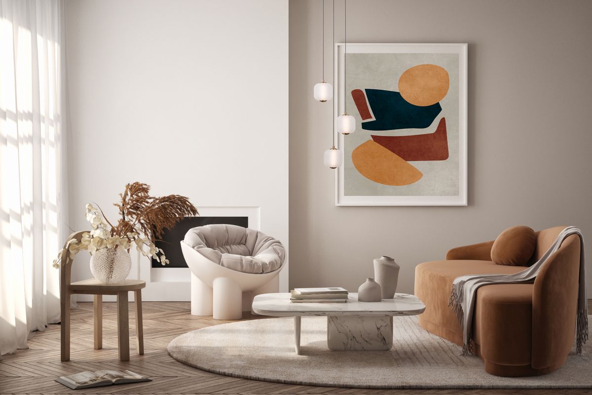 Italux Ganti lampa wisząca 1x8 W złota-opal PND-34362-3-HBR-OPAL