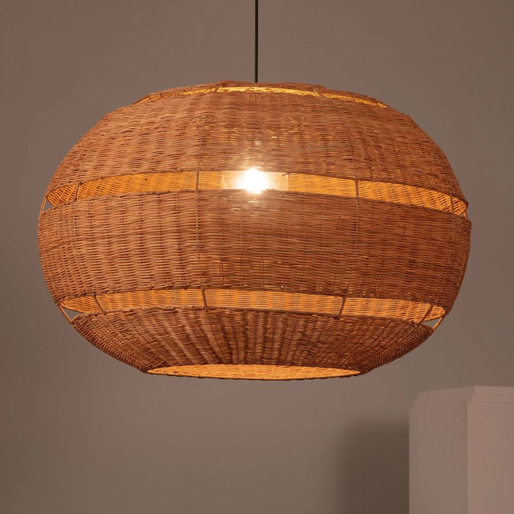 Abruzzo Boho Lucinda lampa wisząca 1x40 W brązowy ABR-LW19-BH-E27