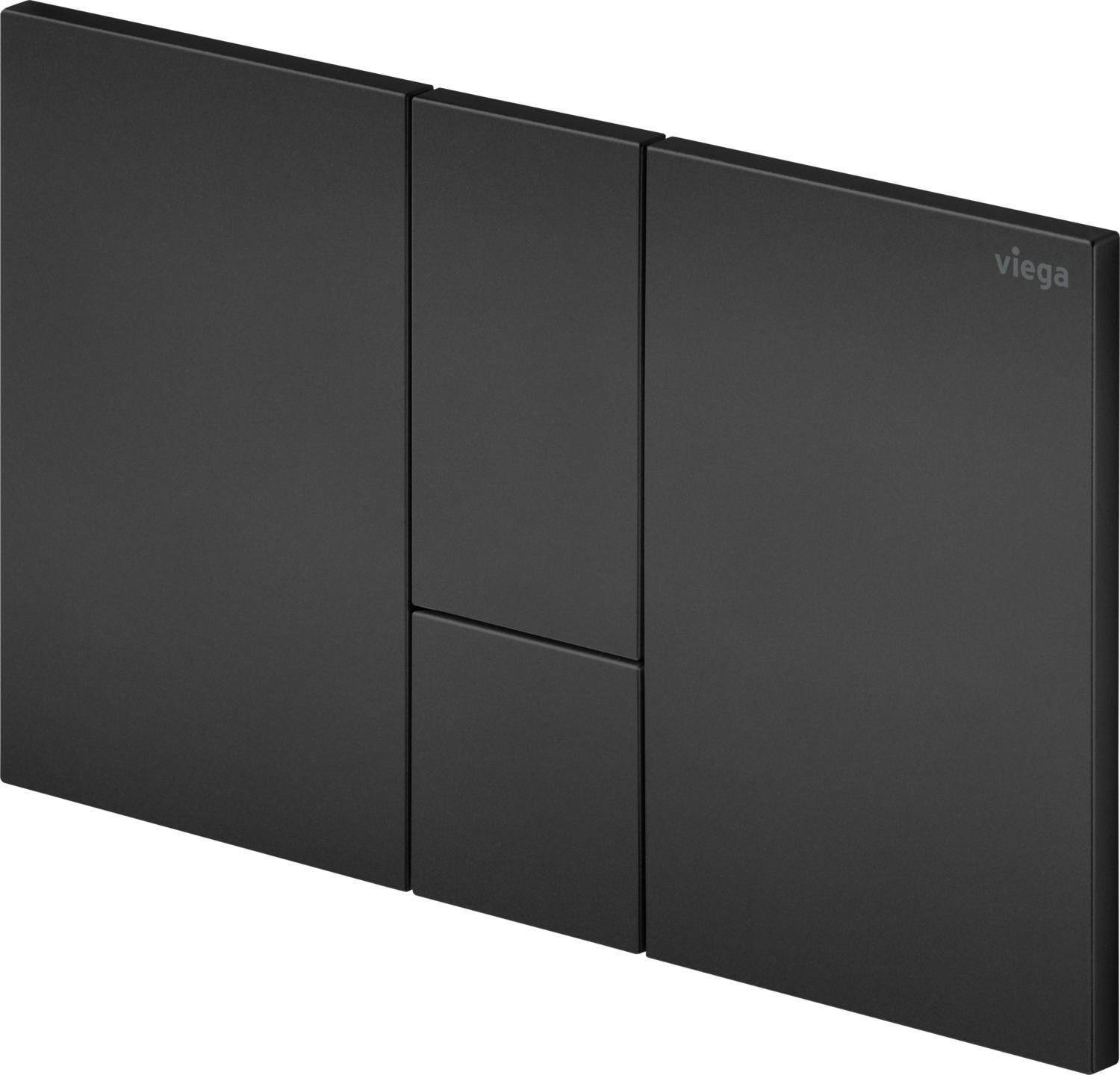 Viega Visign for Style 24 przycisk spłukujący do WC czarny 801748