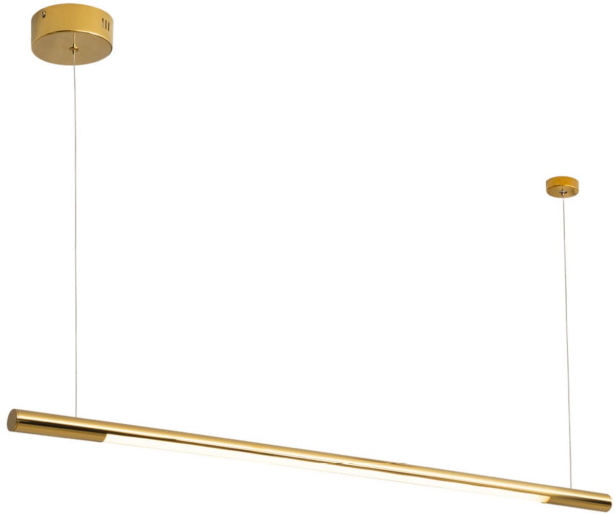 MaxLight Organic Horizon lampa wisząca 1x26 W złota P0360D