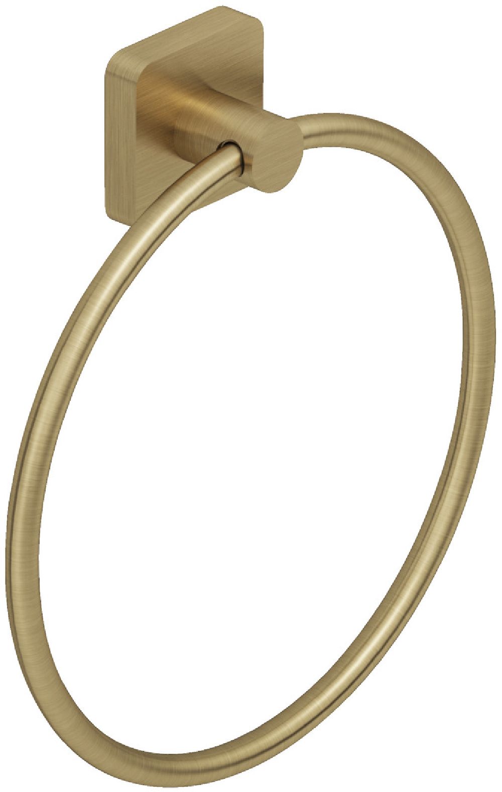 Kludi Vela S uchwyt na ręczniki złoty szczotkowany 25978N0