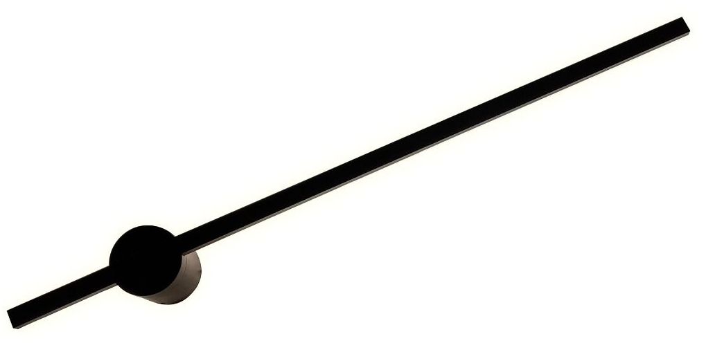 Zuma Line Troy kinkiet 1x8 W czarny W90477-60BK