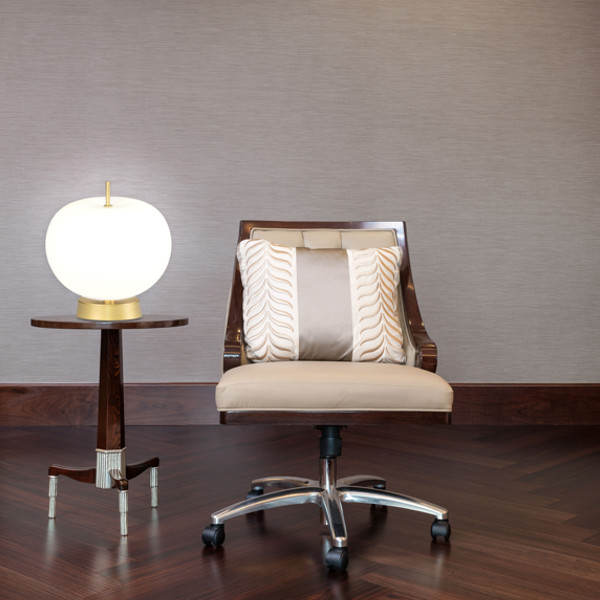 Altavola Design Apple lampa stołowa 1x12W LED złoty/biały LA058/T