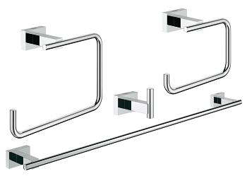 Grohe Essentials Cube zestaw akcesoriów łazienkowych 4w1 Master 40778001
