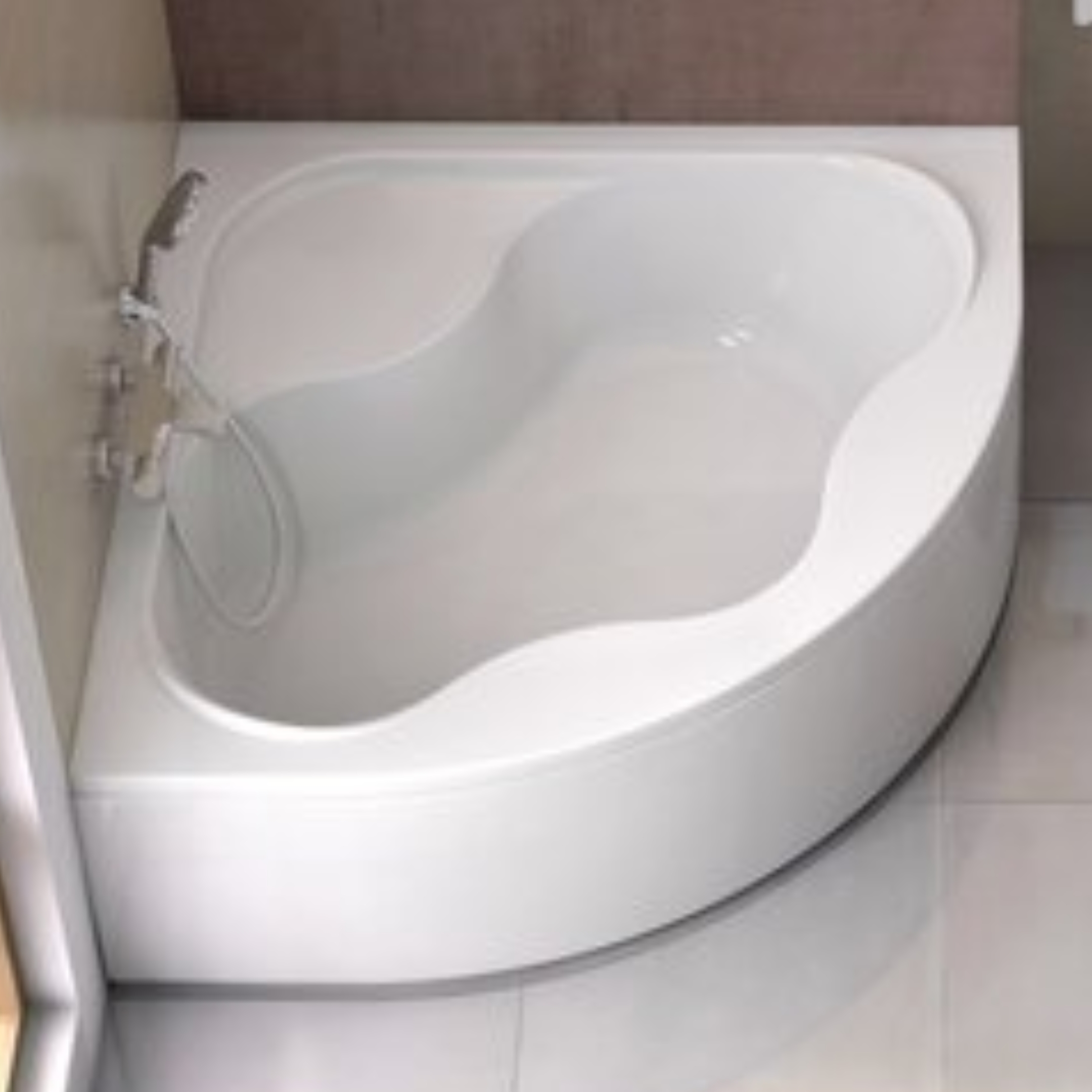 Ravak Gentiana wanna narożna 150x150 cm lewa biała CG01000000