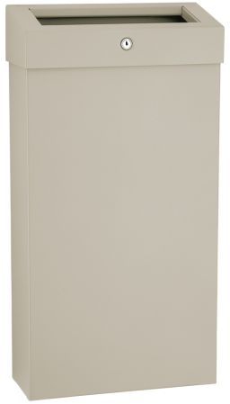 Merida Stella Slim Grey Line kosz na śmieci 15 l szary jedwabisty KSE109