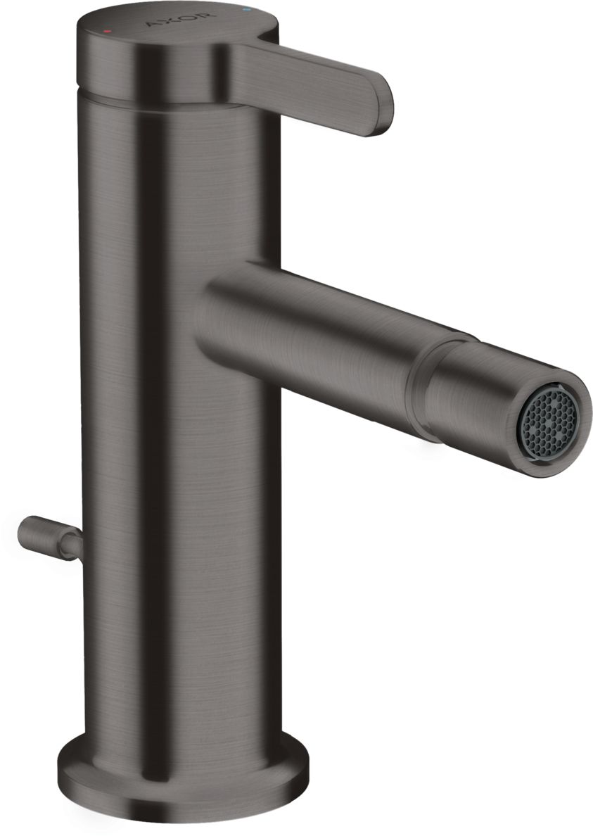 Axor One bateria bidetowa stojąca czarny chrom szczotkowany 48210340