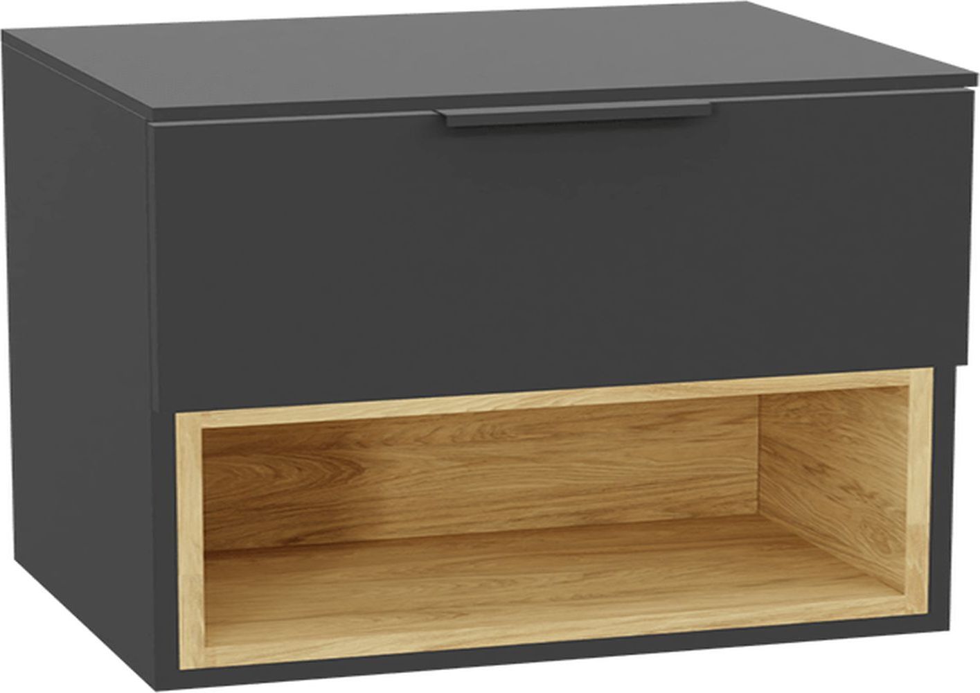 Excellent Tuto 2.0 blat naszafkowy 80x46.5 cm szary MLEX.2111.800.GR