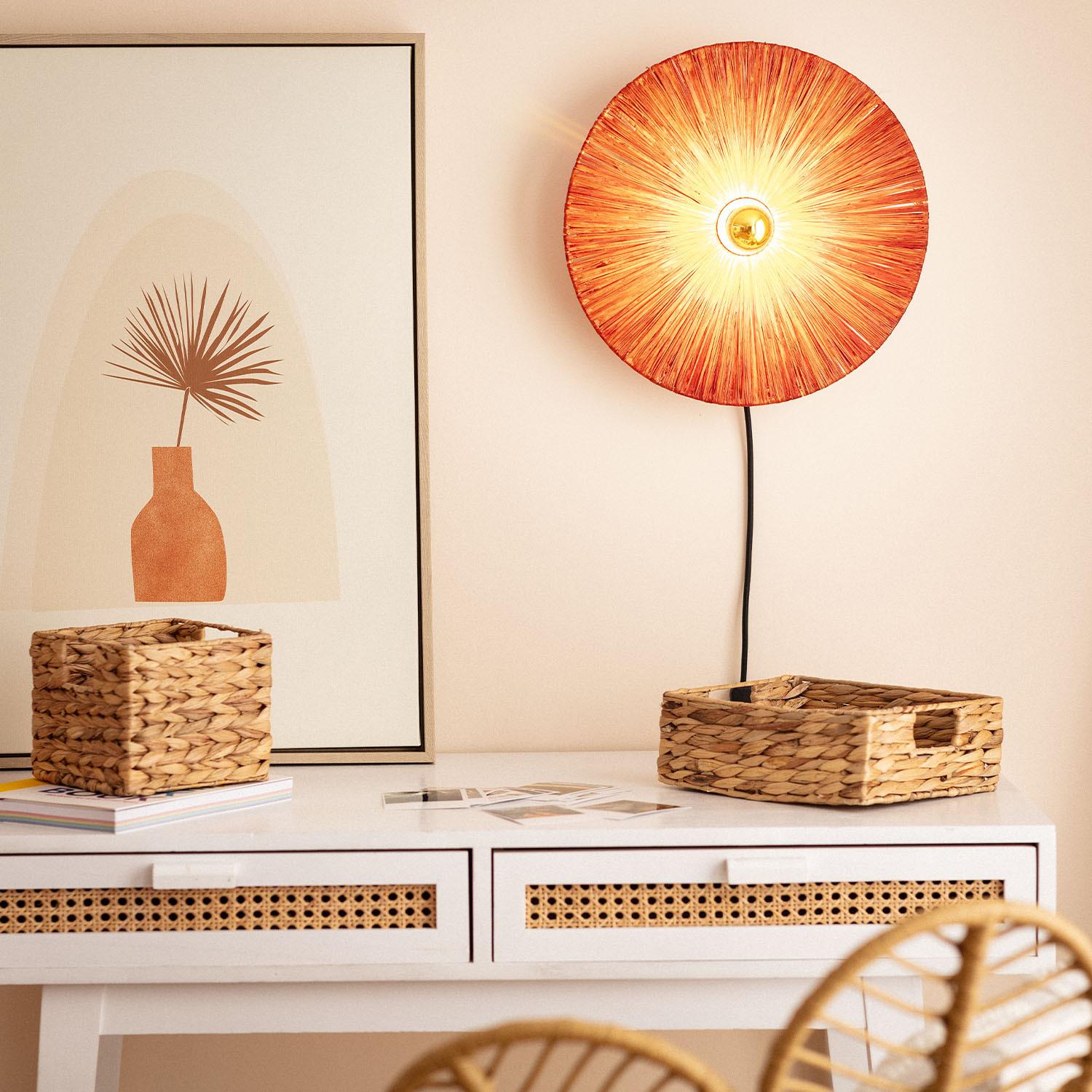 Abruzzo Boho kinkiet 1x20 W czarny-brązowy ABR-KBTK-B