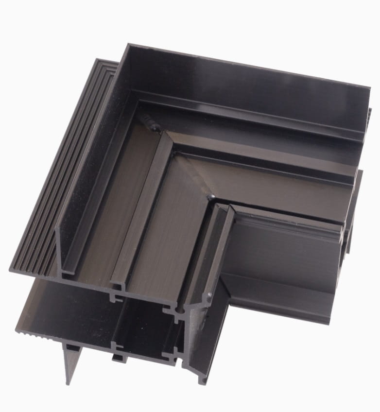 MaxLight Magnetic kątownik czarny MT0009