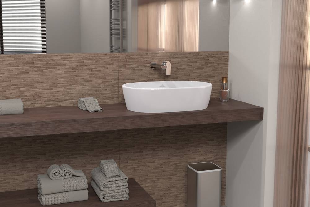 Villeroy & Boch Architectura umywalka 60x40 cm nablatowa owalna CeramicPlus Weiss Alpin 5A2661R1 - Wysyłka w 24h