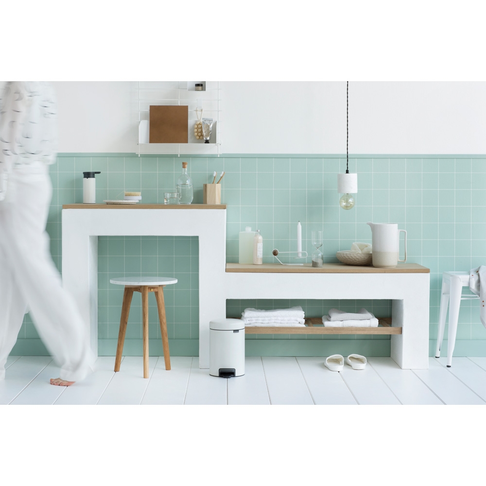 Brabantia NewIcon kosz na śmieci 3 l pedałowy biały 112126 - Wysyłka w 24h