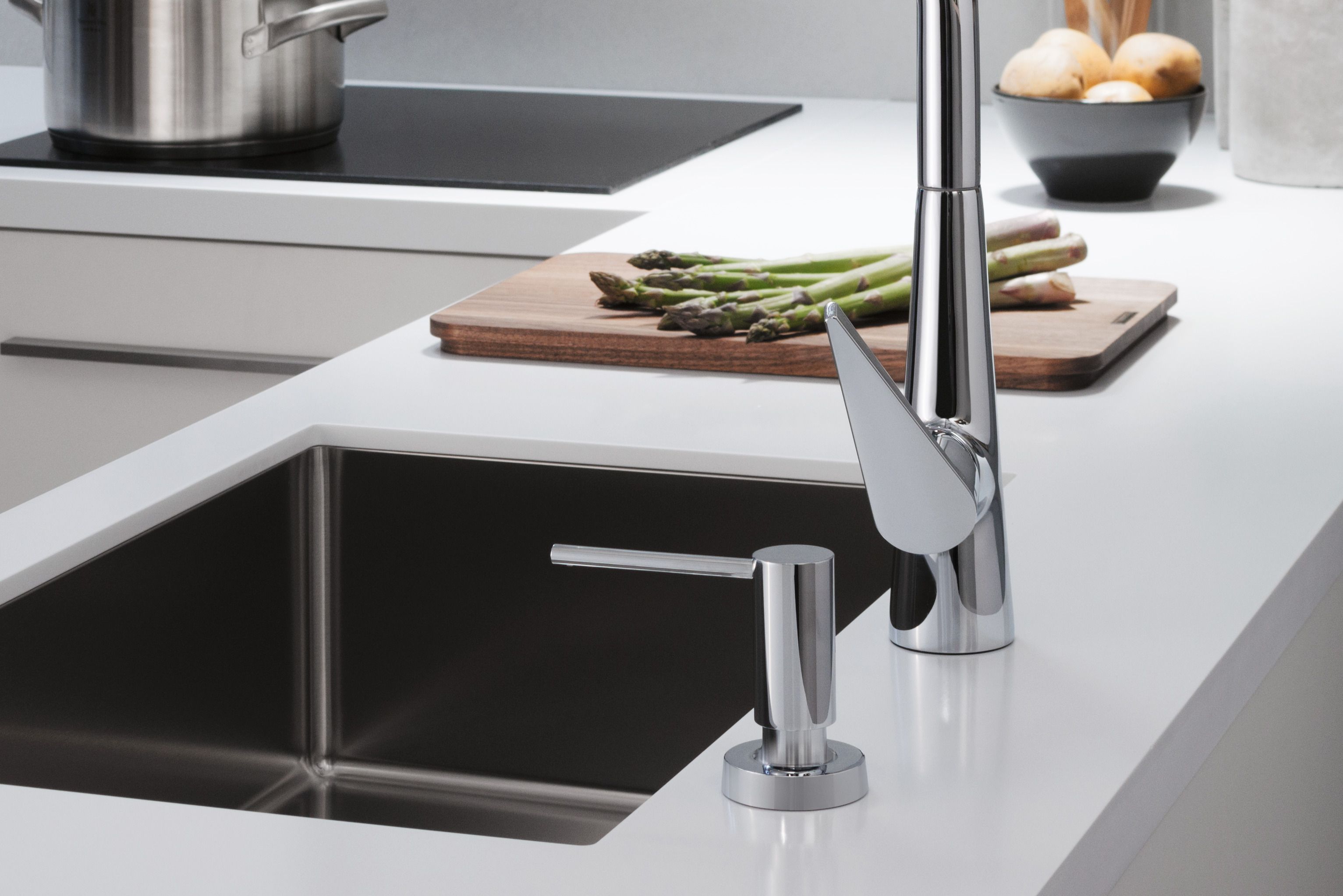 Hansgrohe Talis Select M51 bateria kuchenna stojąca chrom 73853000