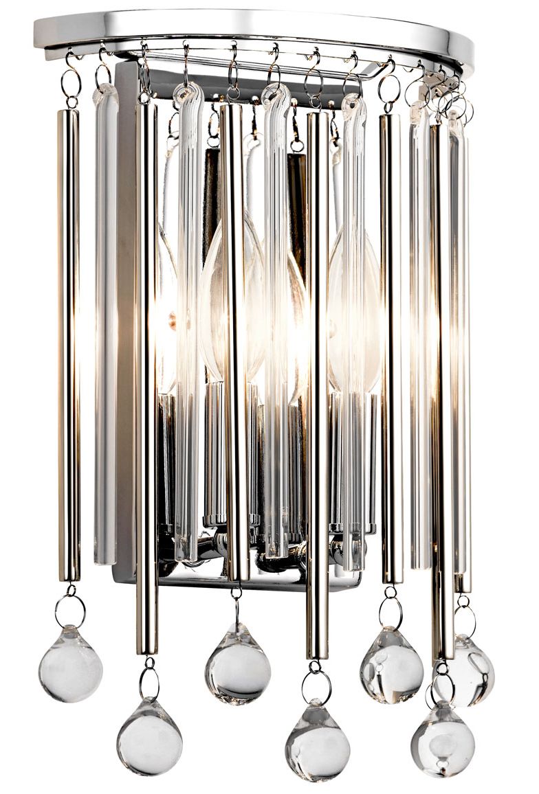 Elstead Lighting Piper kinkiet 2x60 W polerowany chrom KL-PIPER2-PC