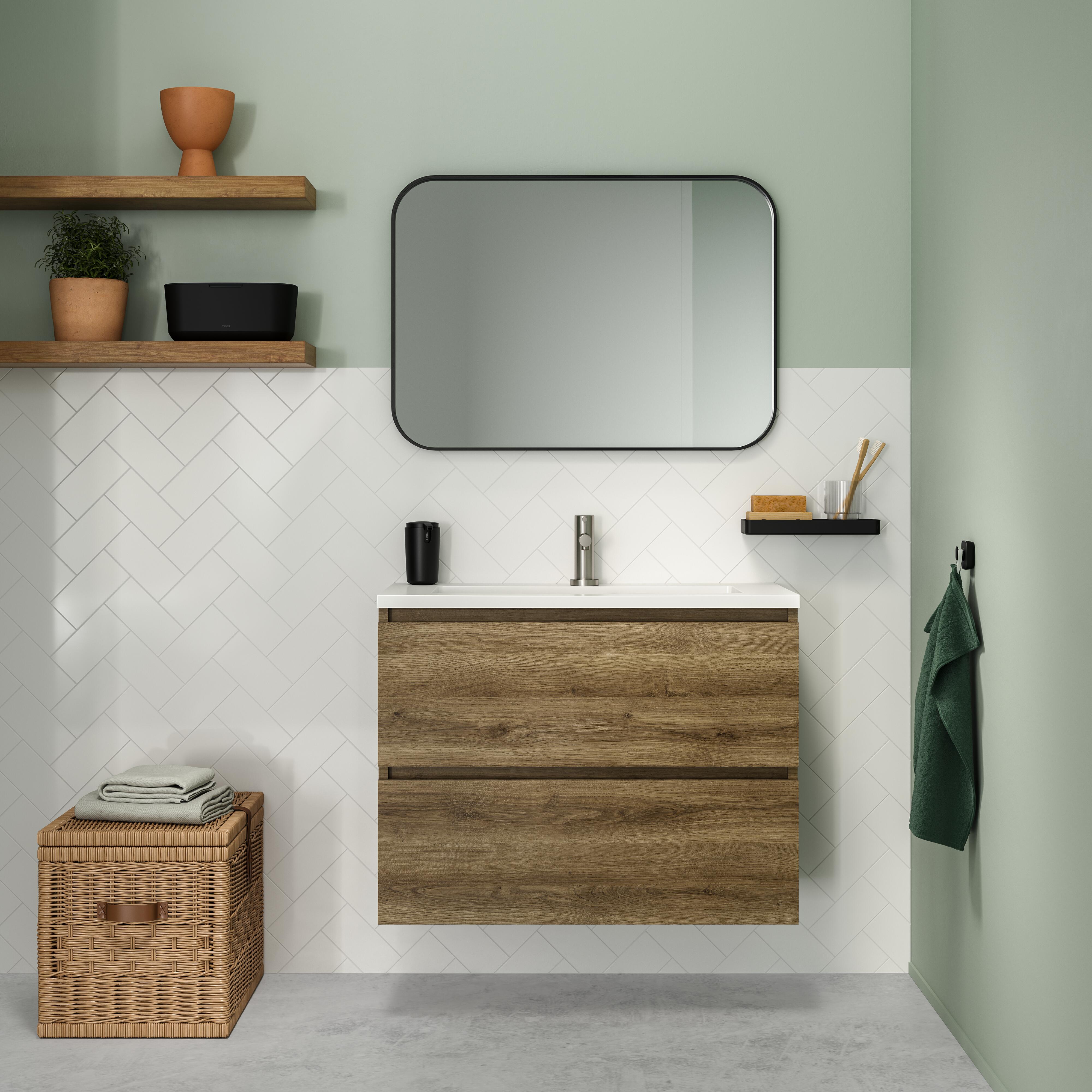 Tiger Carv wieszak na ręcznik czarny 800244