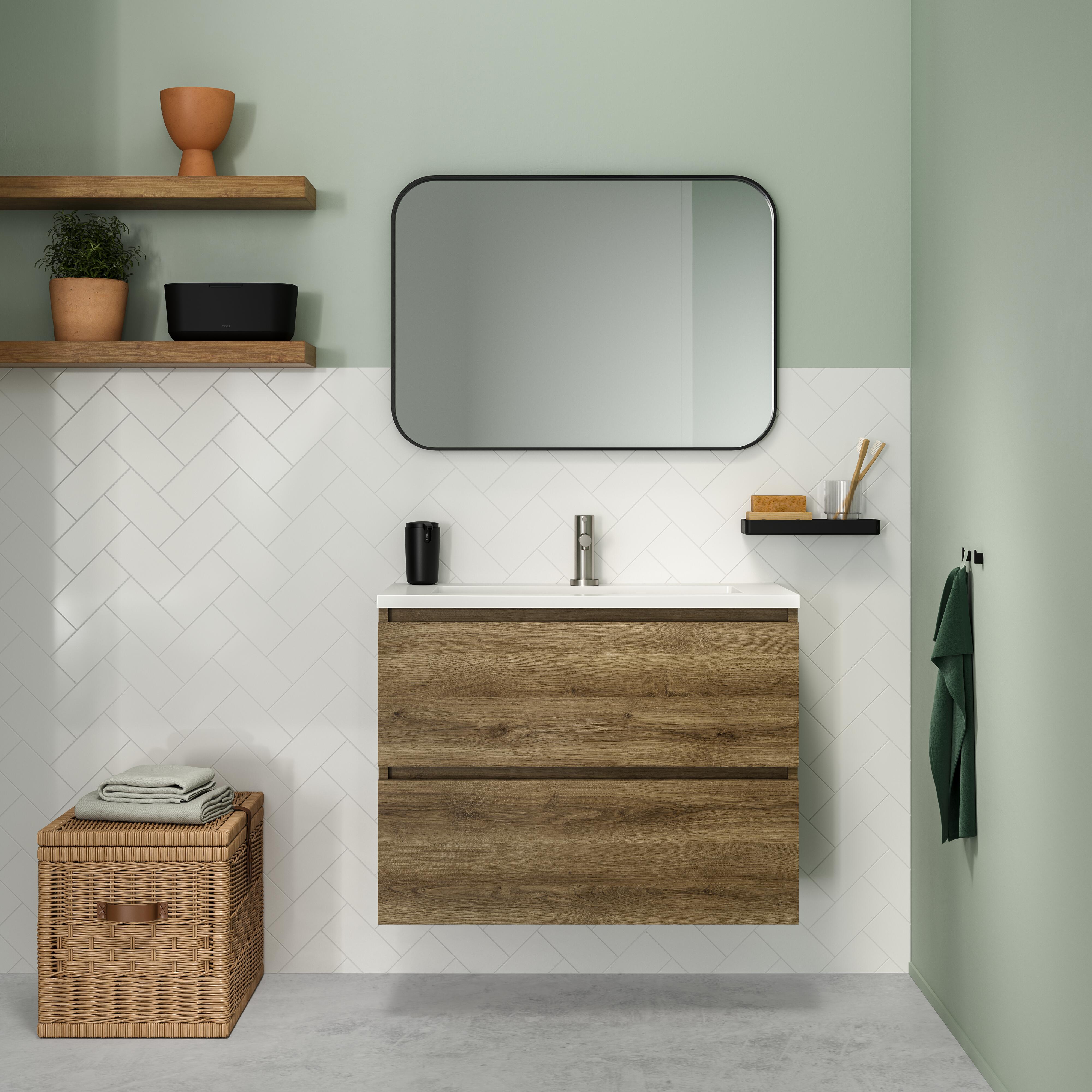 Tiger Carv wieszak na ręcznik 2 szt zestaw czarny 800242 - Wysyłka w 24h