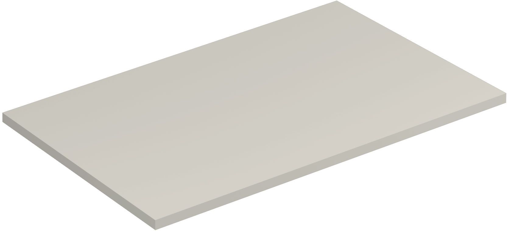 Kludi Icos blat naszafkowy 80x50 cm szary 50T80O2