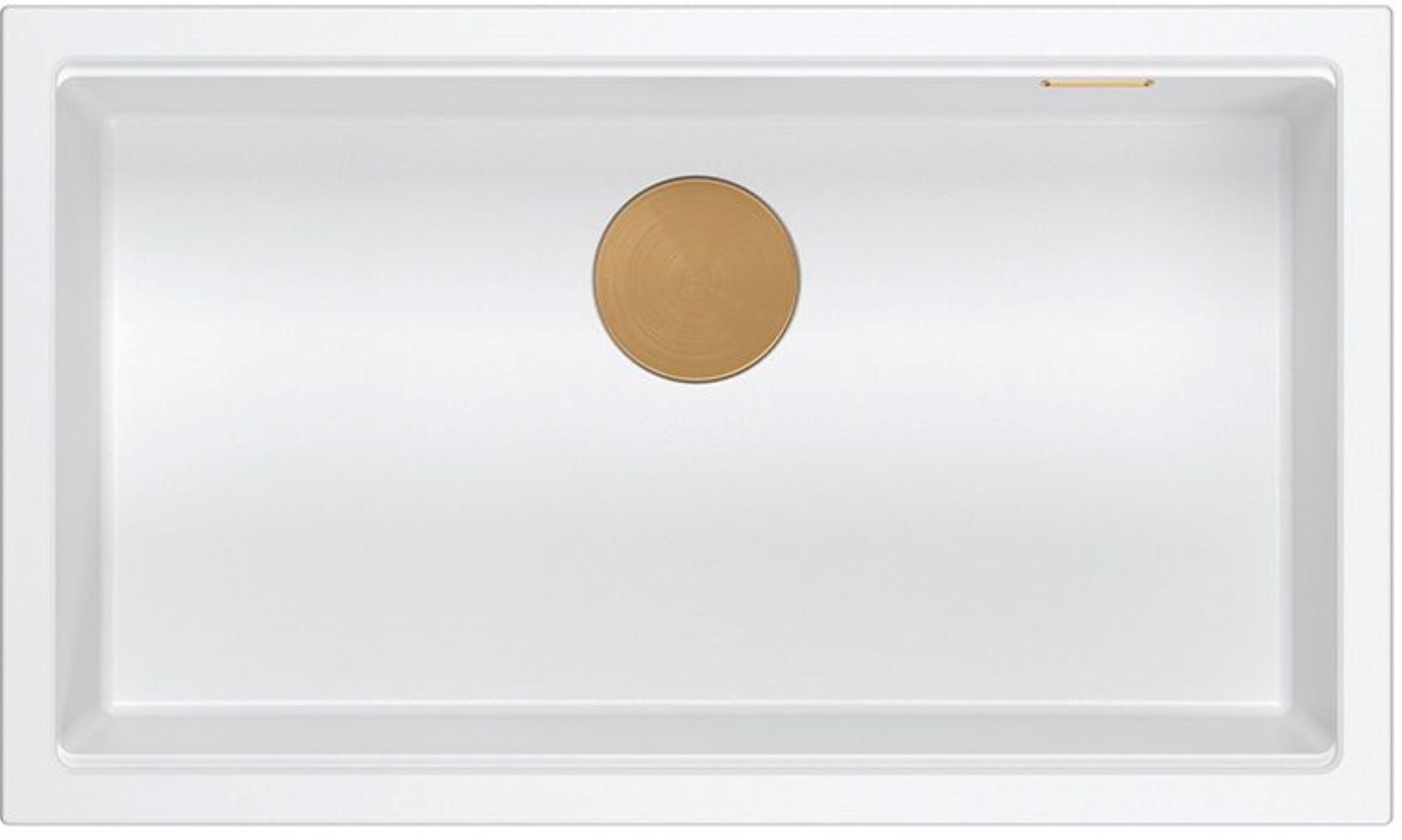 Quadron Logan zlewozmywak GraniteQ 76x45 cm biały HQD7644U1_PVDC1_U