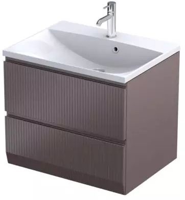 Oristo Brylant szafka 59,6x45,5x50 cm podumywalkowa wisząca mokka OR36-SD2S-60-21R