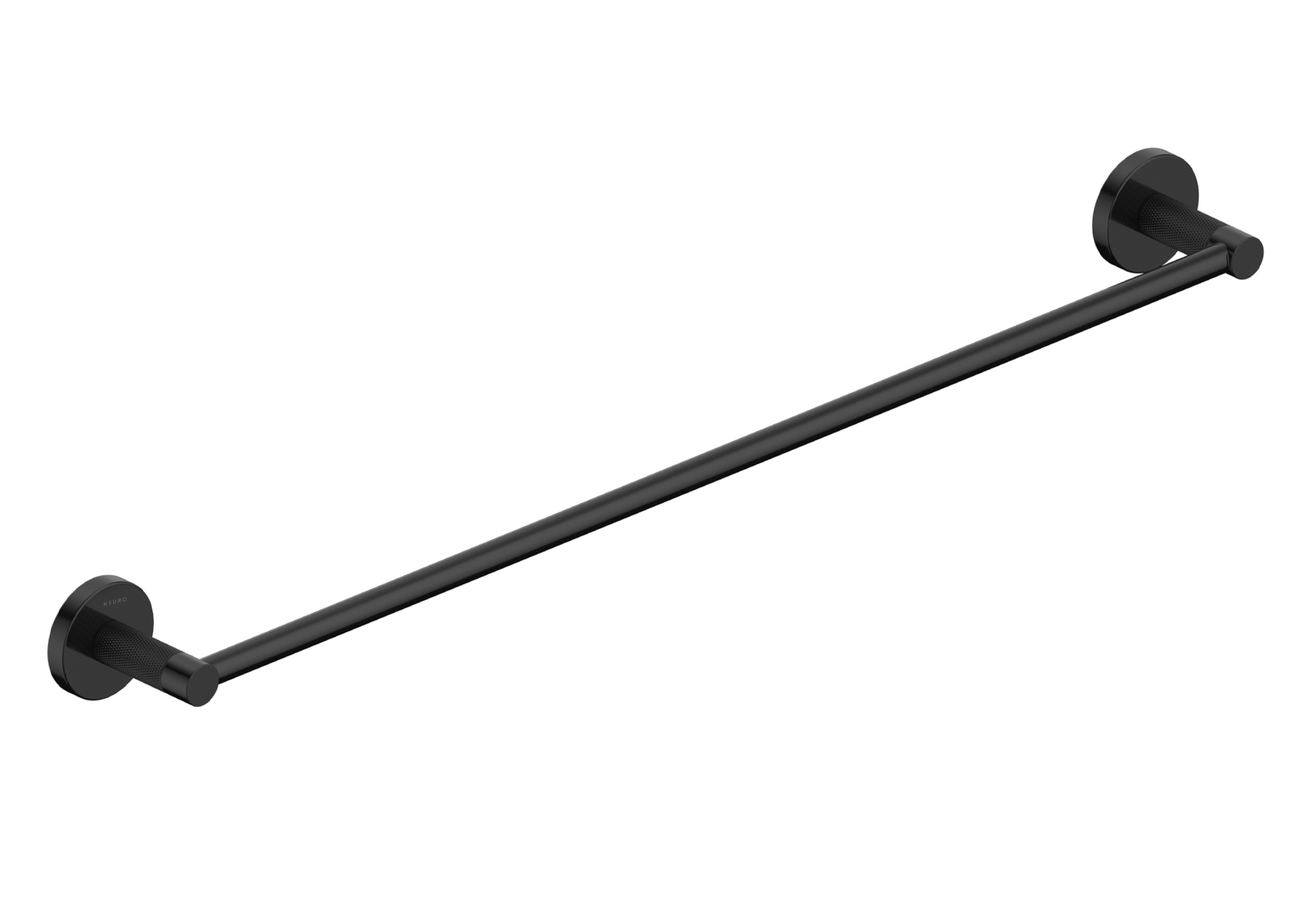 Ksuro 01 wieszak na ręcznik 60 cm czarny mat 40001030 - Wysyłka w 24h