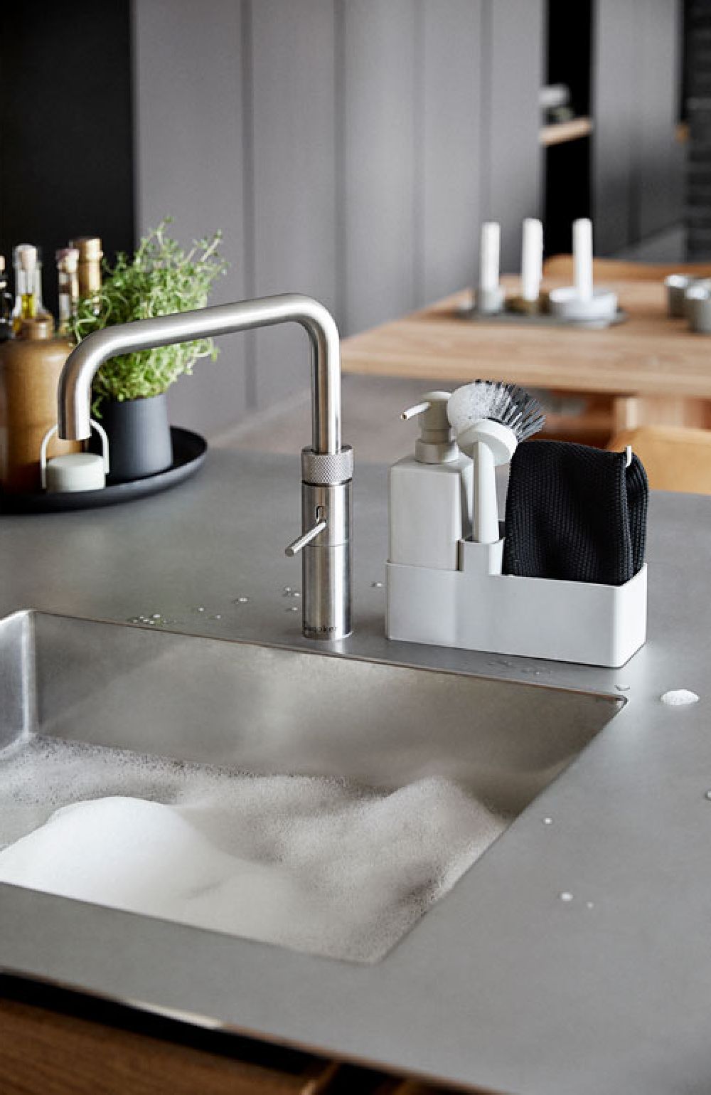 Zone Denmark Singles organizer na blat szary 15238