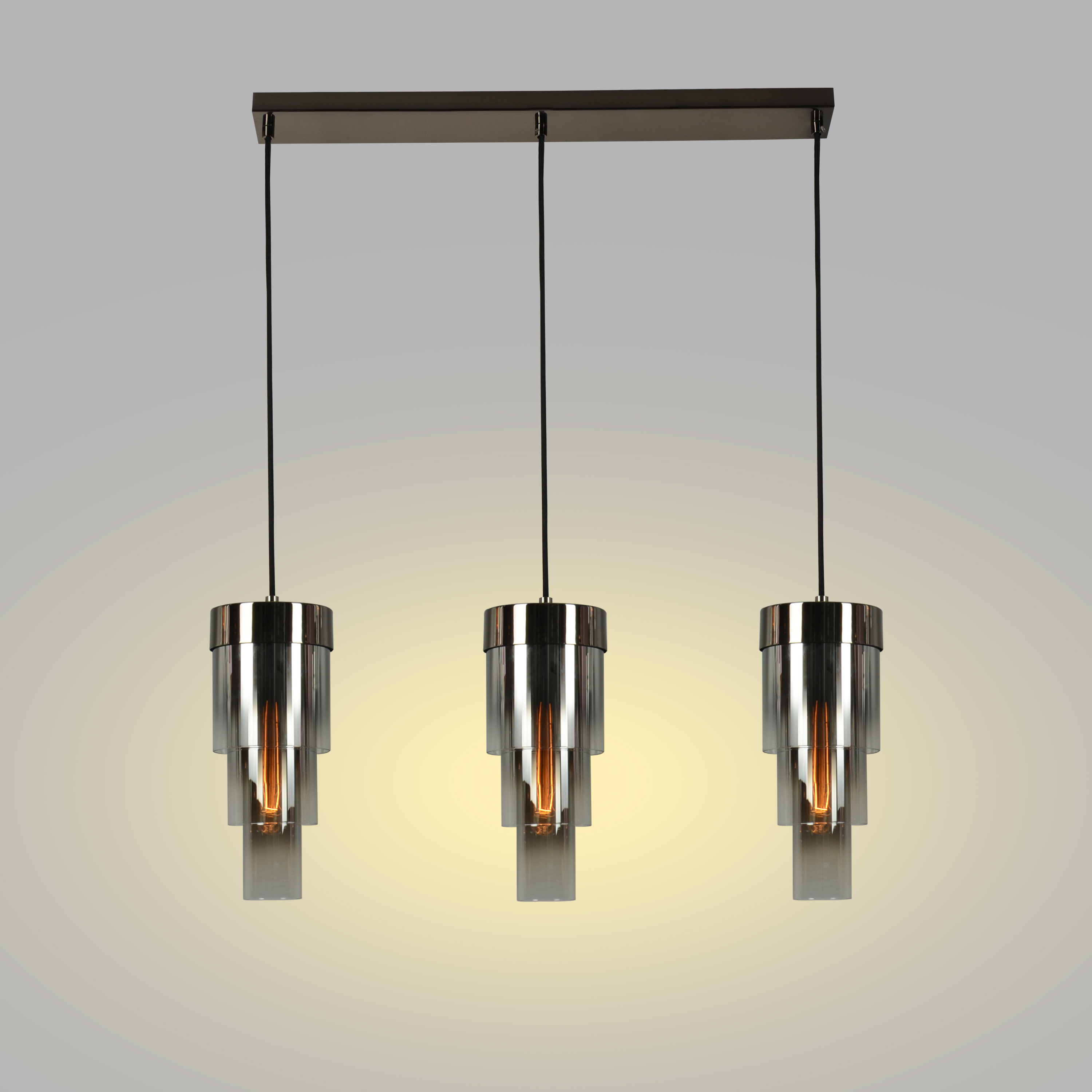 Aviano Grans lampa wisząca czarna-chrom 7211-0310