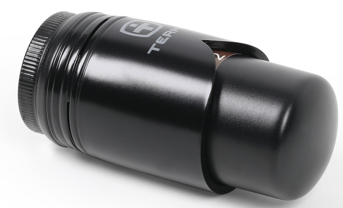 Terma Noble głowica termostatyczna czarny mat TGGCM002 - Wysyłka w 24h