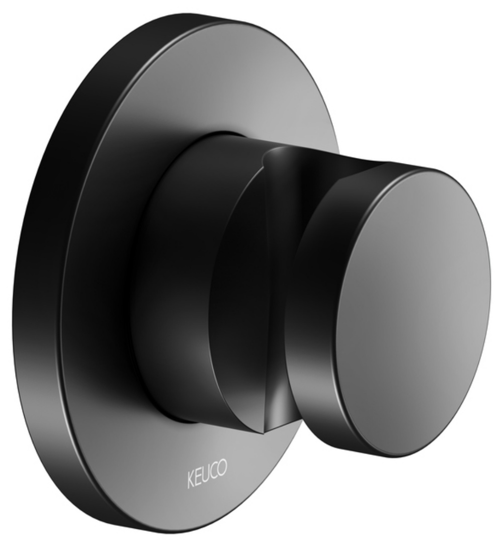 Keuco IXMO uchwyt prysznicowy czarny mat 59591370001