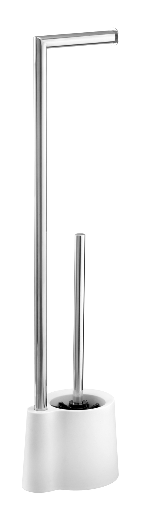 Wenko Avola stojak na papier toaletowy ze szczotką WC biały 22989100 - Wysyłka w 24h