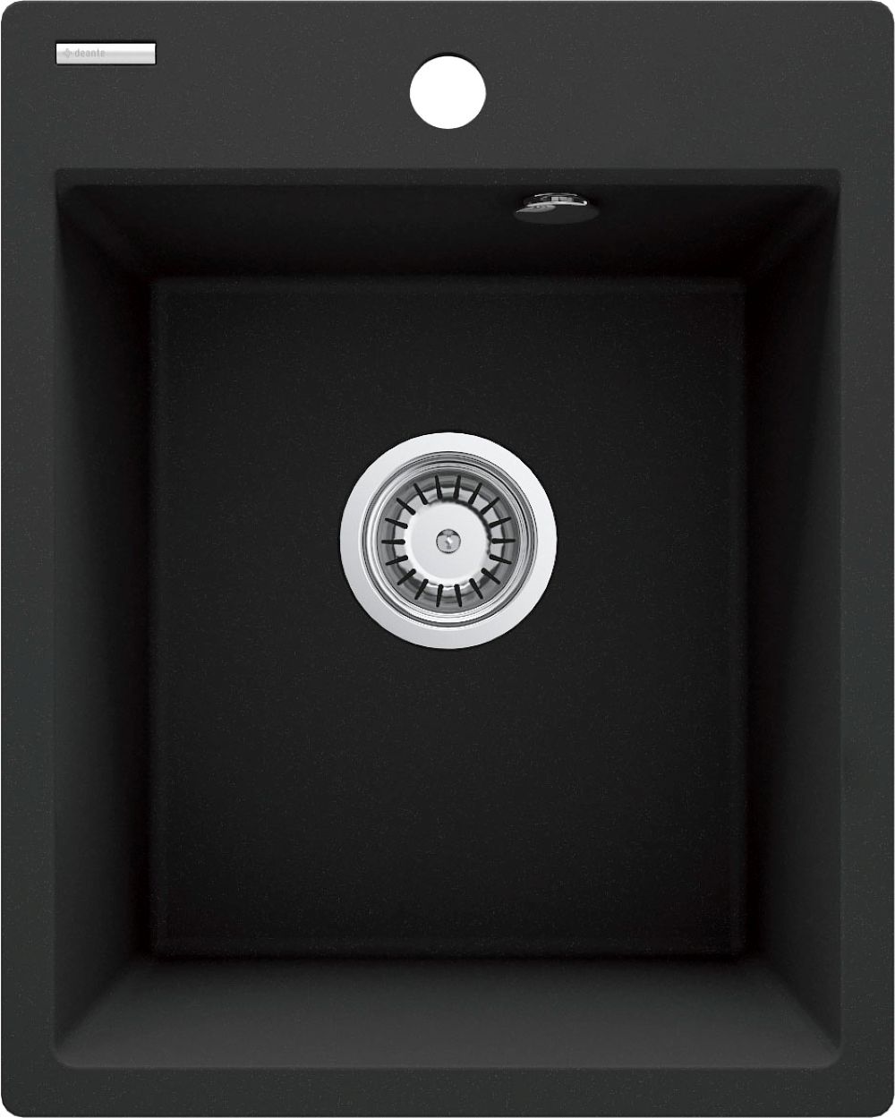 Deante Corio zlewozmywak granitowy 50x40 cm grafit metalik ZRC_G103