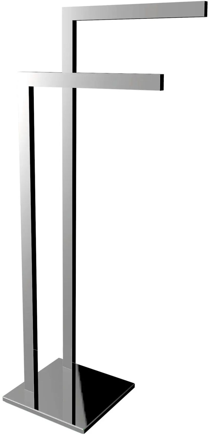 Emco Loft wieszak na ręcznik stojący podwójny chrom 058100101