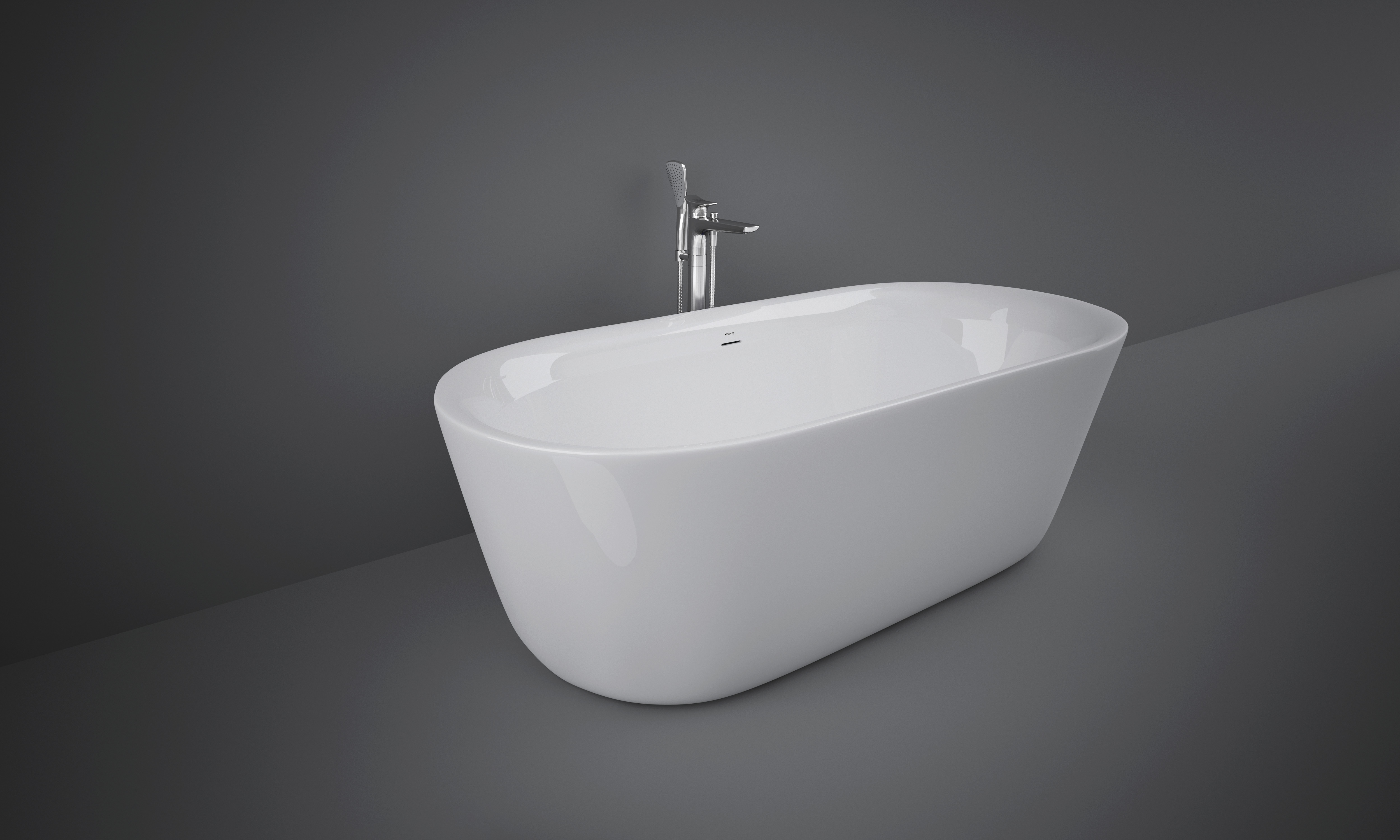 Kludi Elin R wanna wolnostojąca 180x80 cm owalna biała 52BF0243