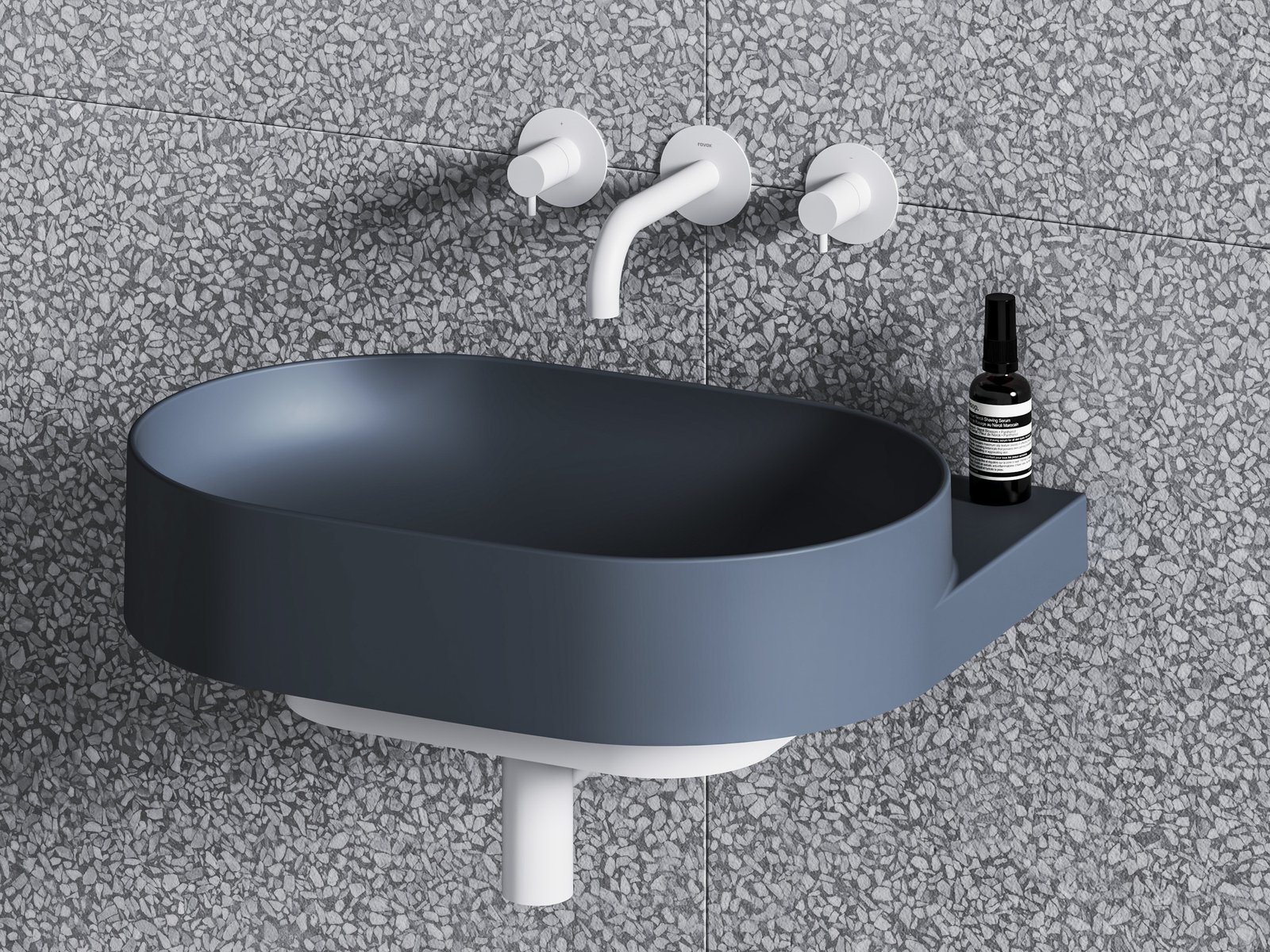 Ravak Yard umywalka 60 cm deepsea blue XJX07060000