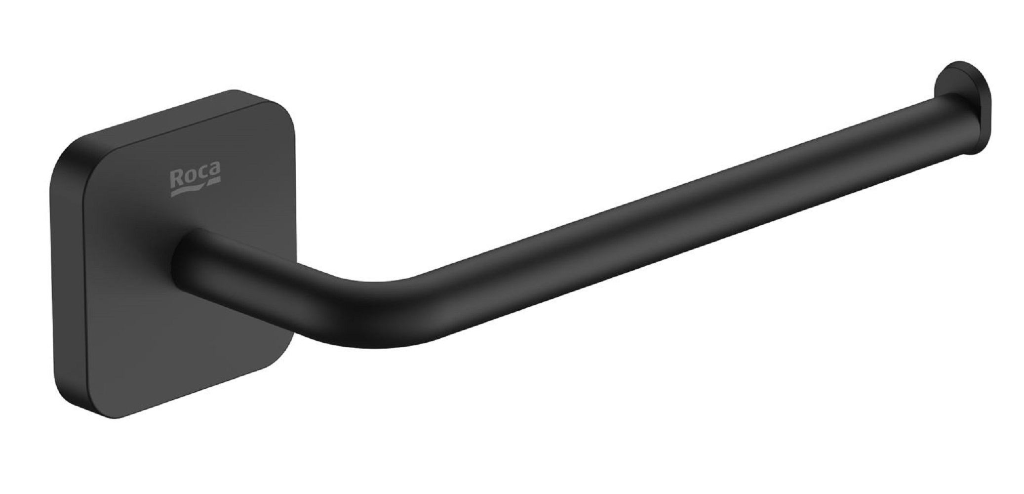 Roca Victoria uchwyt na papier toaletowy czarny A817890NB0