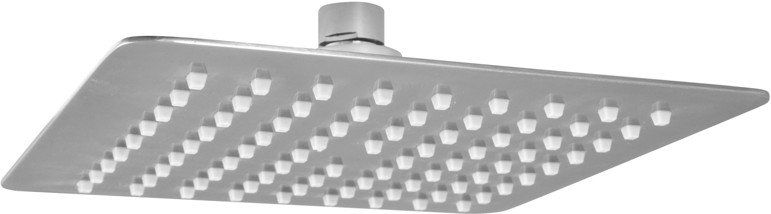 Ferro Slim deszczownica 20 cm kwadratowa chrom DSN04 - Wysyłka w 24h