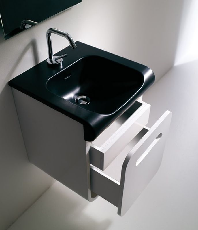 Kerasan Inka project szafka 40 cm podumywalkowa wisząca biała 911001