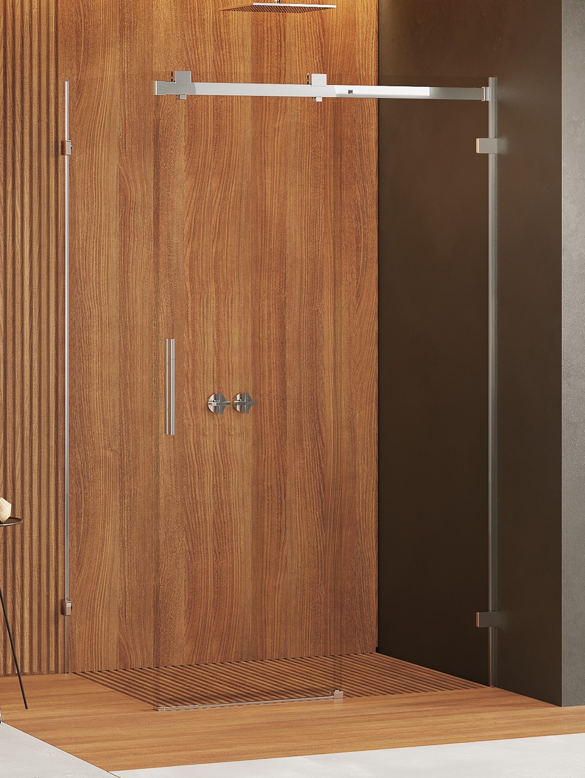 New Trendy Softi X kabina prysznicowa 110x120 cm prostokątna prawa chrom połysk/szkło przezroczyste EXK-5290