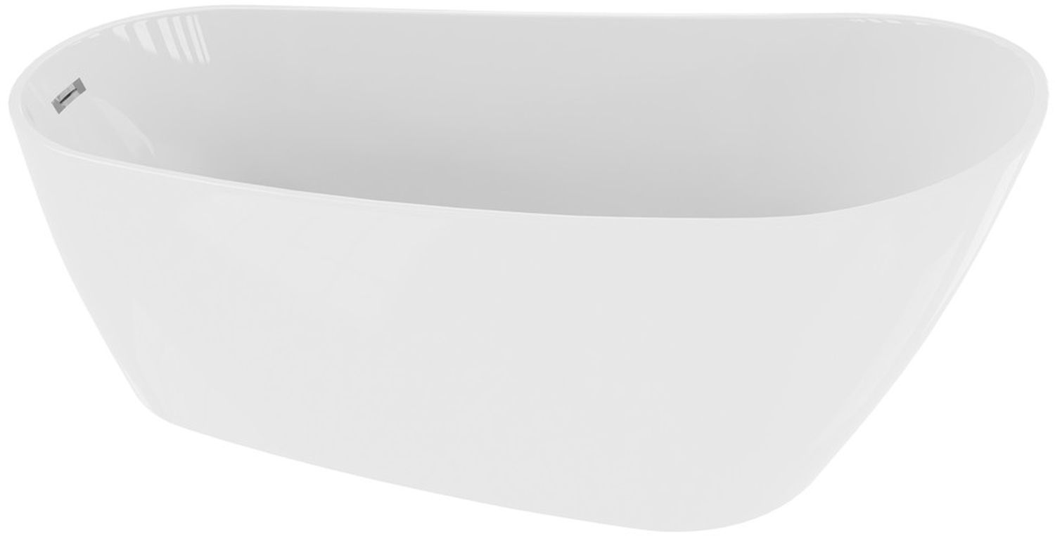 LaVita Comodo wanna wolnostojąca 170x80 cm owalna biały połysk