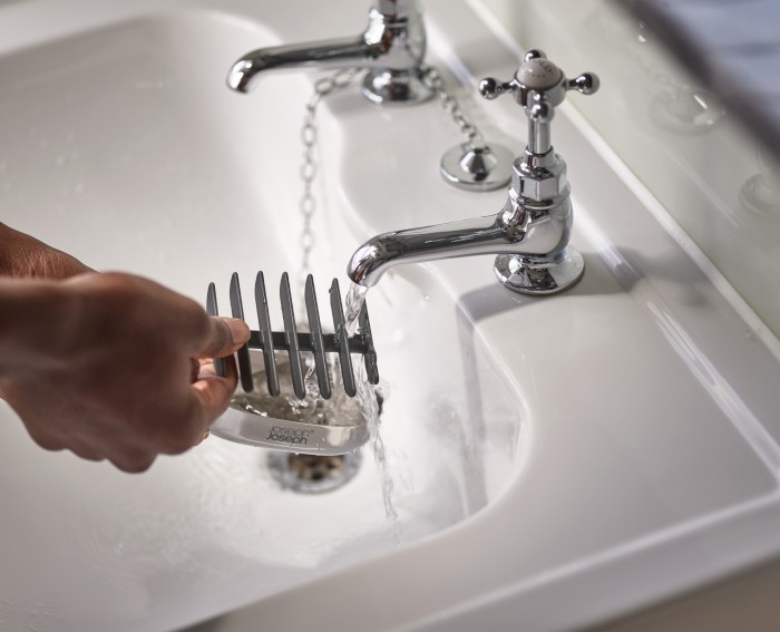 Joseph Joseph Easy Store Luxe mydelniczka stojąca stal 70579