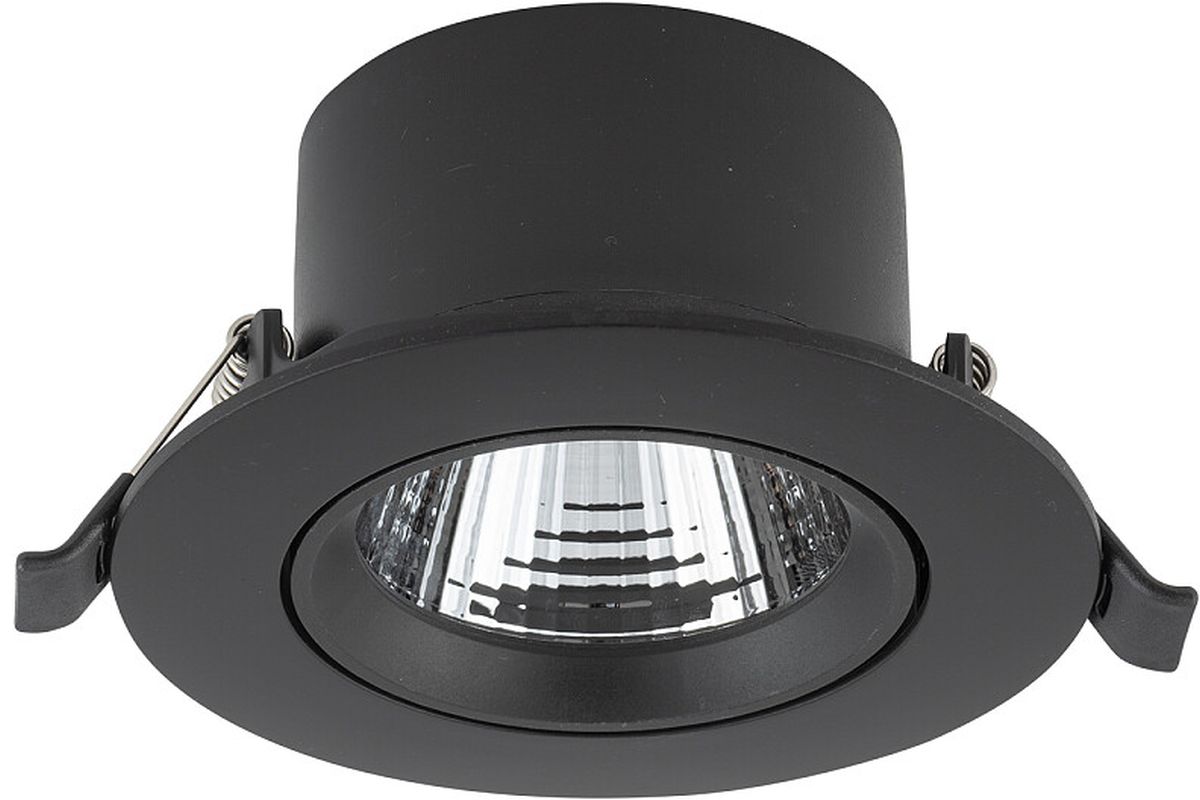 Nowodvorski Lighting Egina lampa do zabudowy 1x5 W czarna 10548