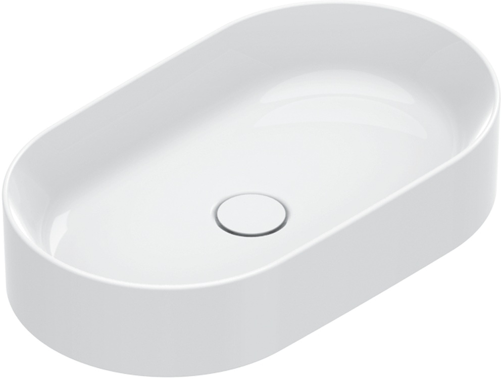 Catalano Zero umywalka 60x35 cm owalna nablatowa biała 0122600001 - Wysyłka w 24h