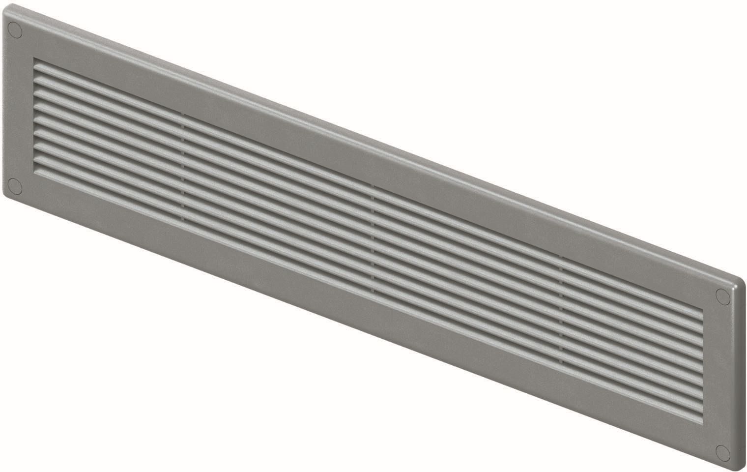 Awenta TRU kratka wentylacyjna 110x460 mm satyna TRU26SS