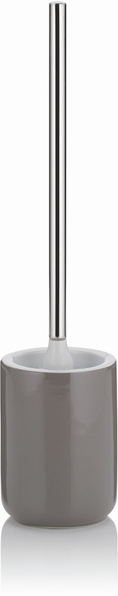 Kela Isabella szczotka toaletowa z pojemnikiem ceramika szara 20507 - Wysyłka w 24h