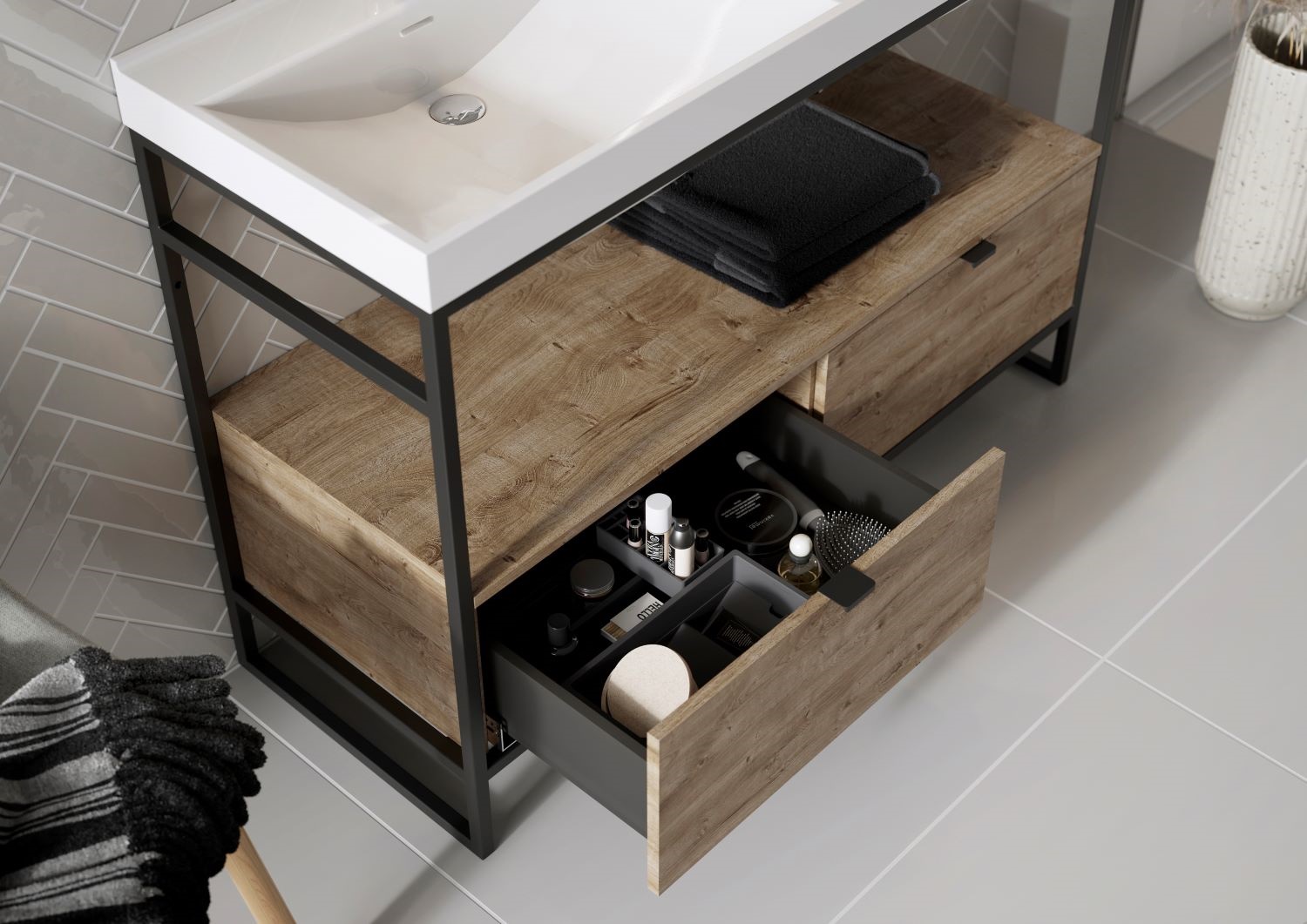 Elita organizer szuflady anthracite matt RE190351016010