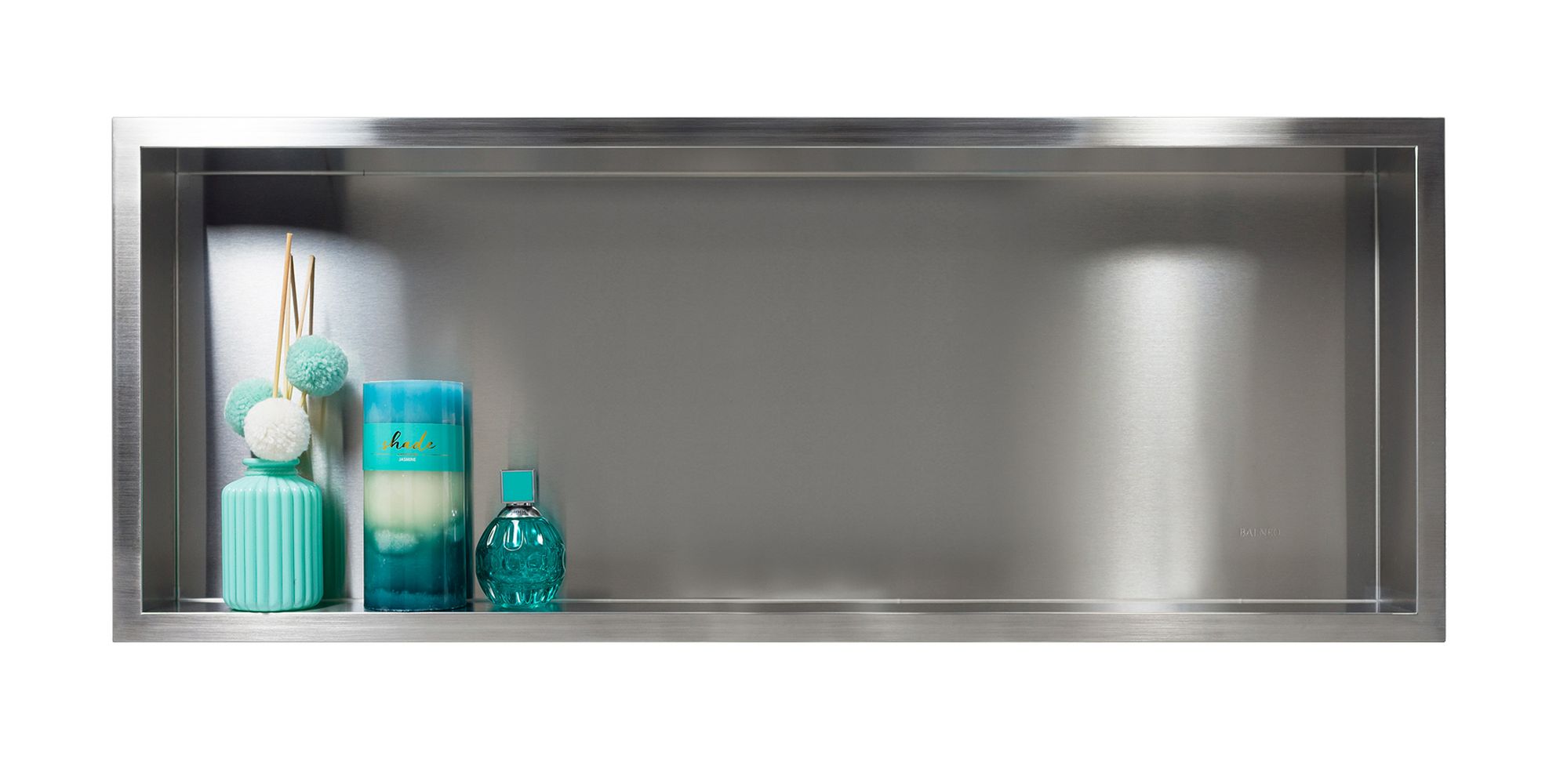 Balneo Wall-Box One Inox półka wnękowa 90x30x10 cm stal nierdzewna OB-IN6